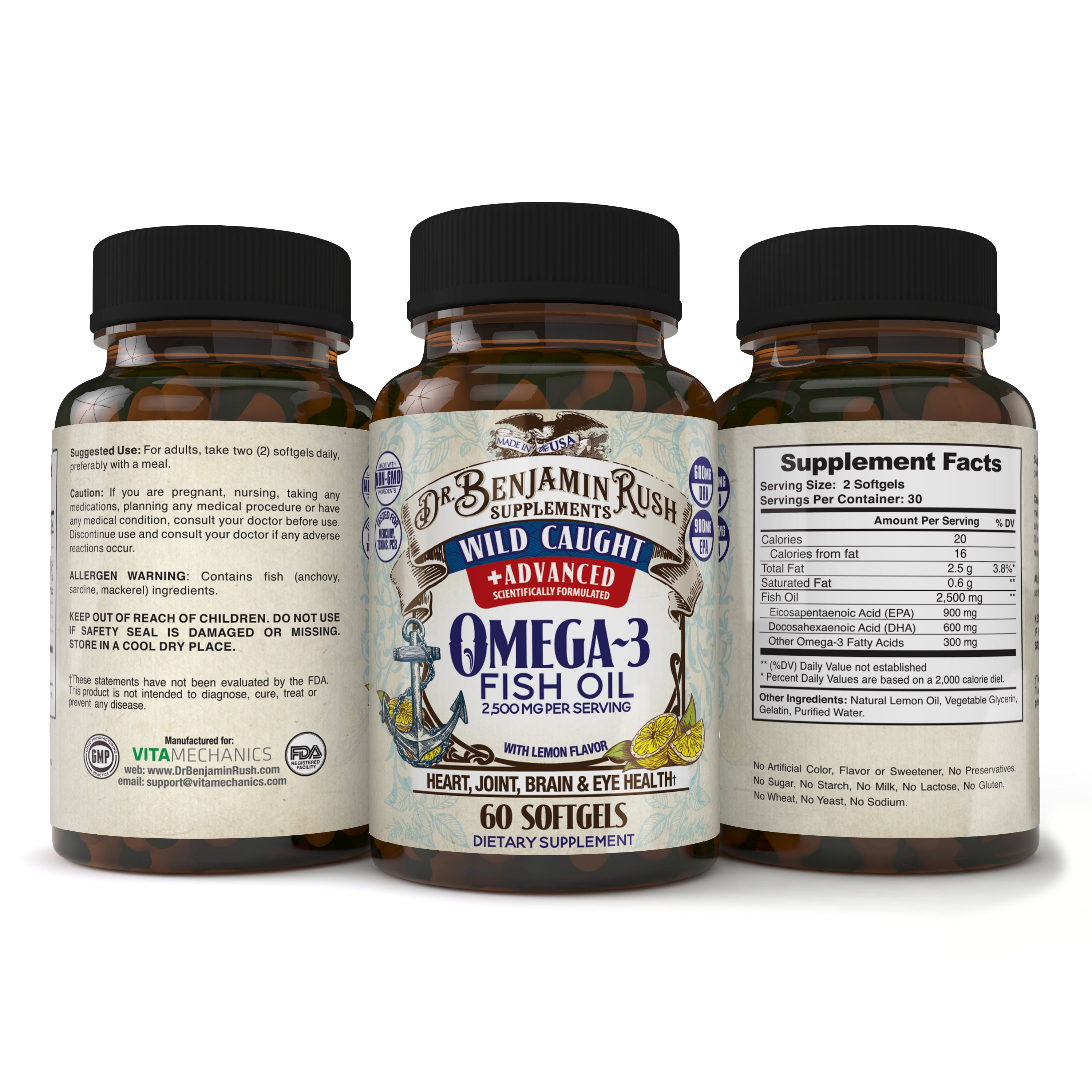 Ultimate Omega, 100% Wild-Caught Fish Oil