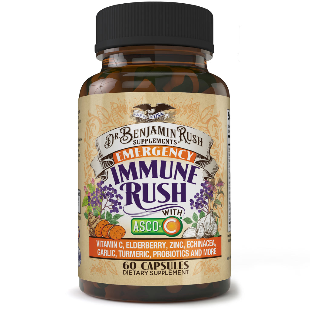 Immune Rush Immunity Support - Dr. Benjamin Rush Supplements