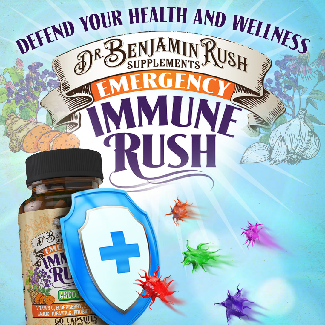 Immune Rush Immunity Support - Dr. Benjamin Rush Supplements